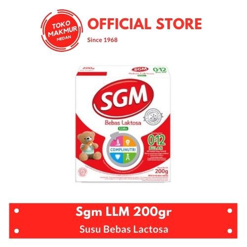 SGM LLM 200GR - SUSU BEBAS LAKTOSA SUSU FORMULA BAYI