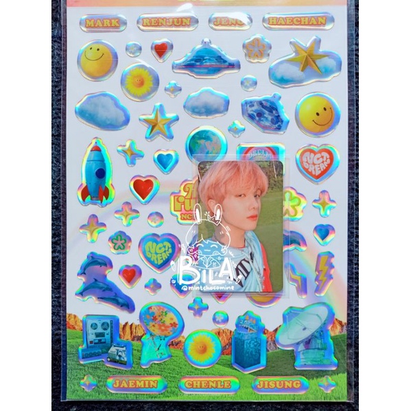PC / Photocard Jisung Epoxy Hello Future Set Official