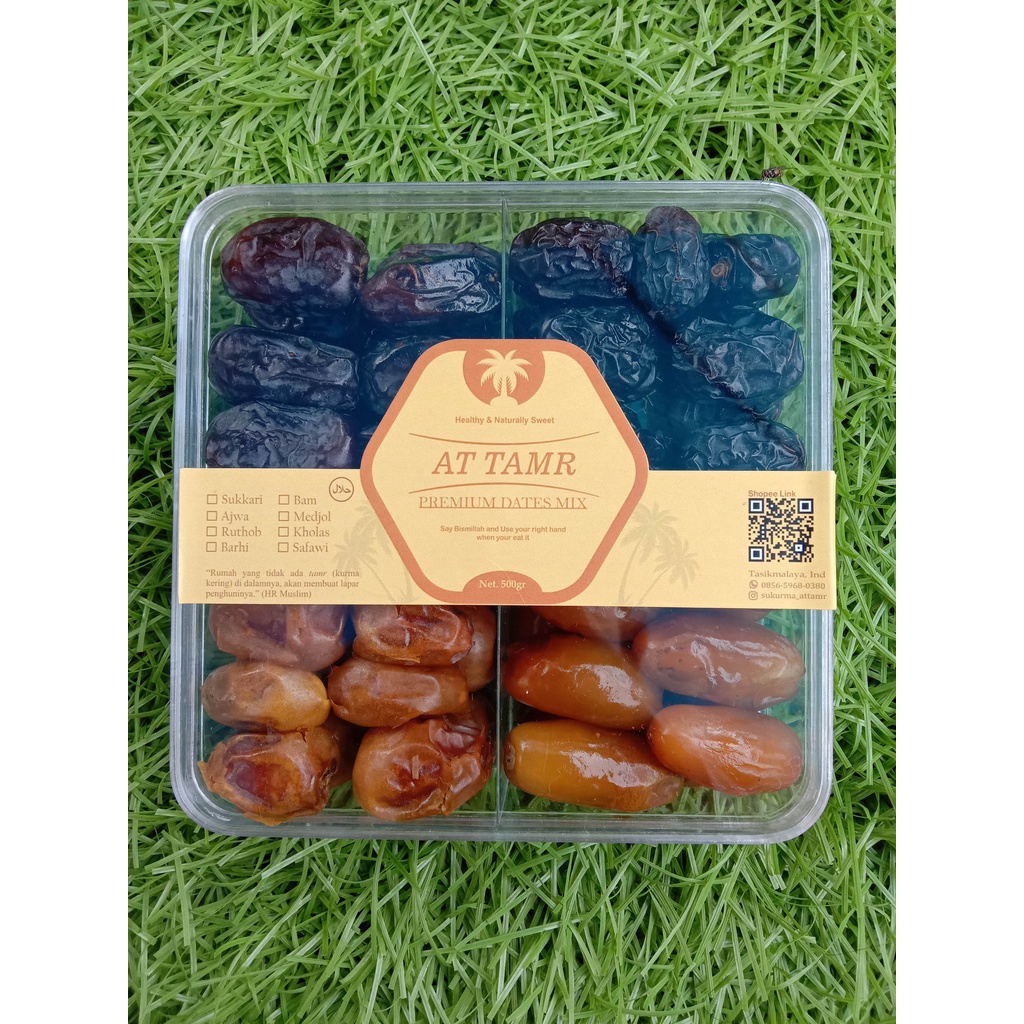 

Kurma Mix 4 in 1 (Ajwa, Ruthob, Sukari, Bam)