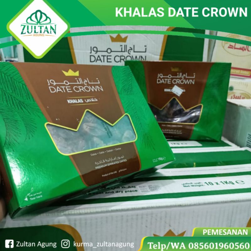 

kurma khalas date crown
