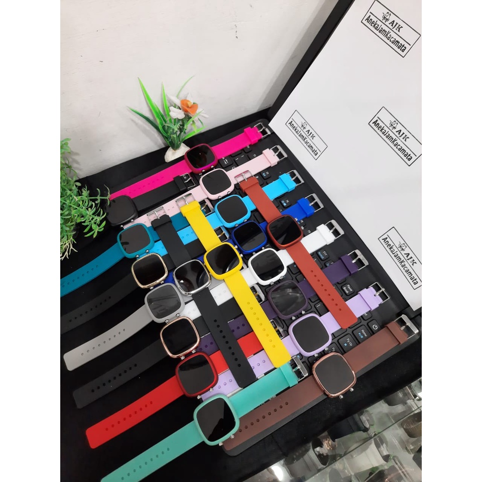 jam tangan Led Watch Oval Top Quality/jam tangan/Led Watch Oval Top Quality/jam tangan wanita led/jqm tangan wanita/Led Watch Oval Top Quality/jam rubber wanita/jam led termurah