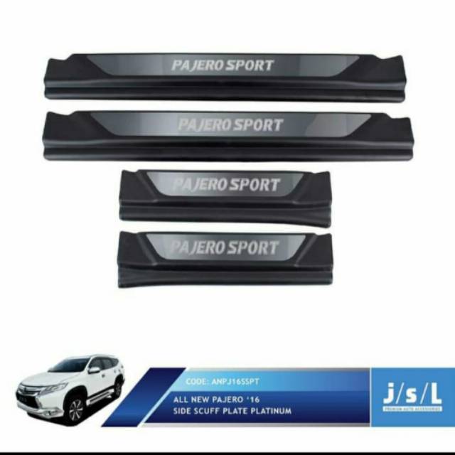 Sillplate Samping all new pajero 2016/ side scuff plate model platinum jsl