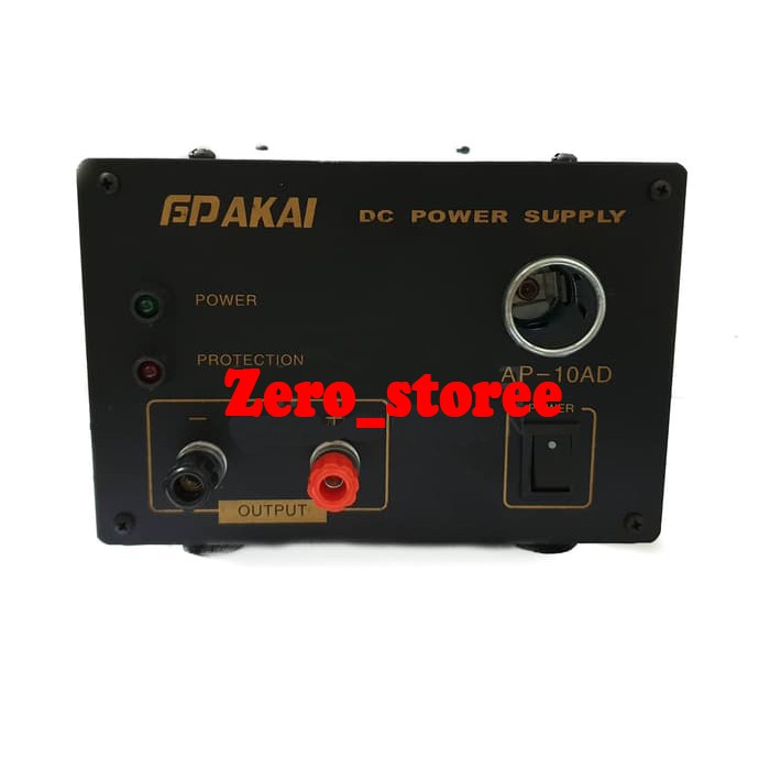 GP Akai AP-10AD DC Power Supply 10A G Pakai AP10AD 10 Ampere Suplai GPAKAI