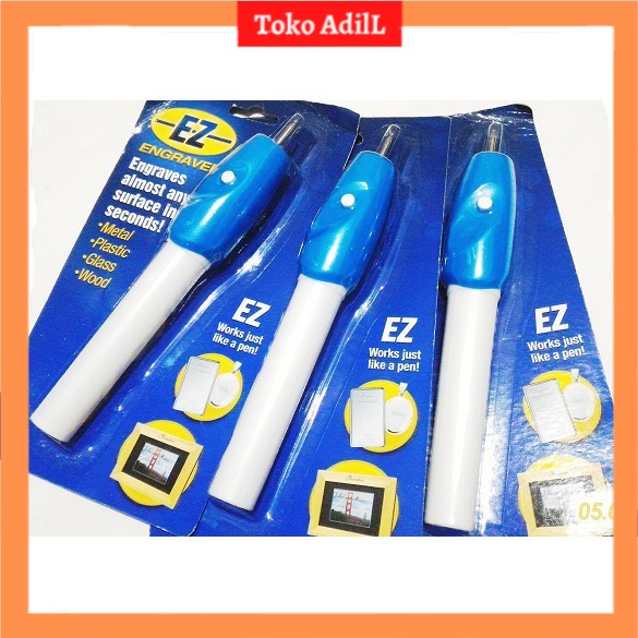 

EZ ENGRAVER MATA SATU ALAT UKIR UNIK BENTUK PULPEN/Alat Pena Ukir Grafir/elektrik mengukir memahat