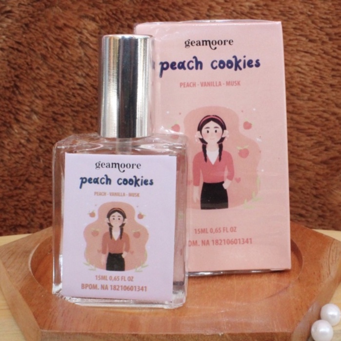 Parfume Geamoore Addicted 15 ml BPOM ✅-PEACH COOKIES