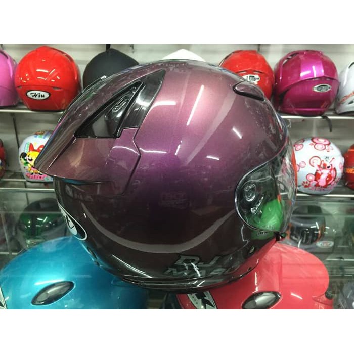 Helm KYT Dj Maru / djmaru Purple / ungu