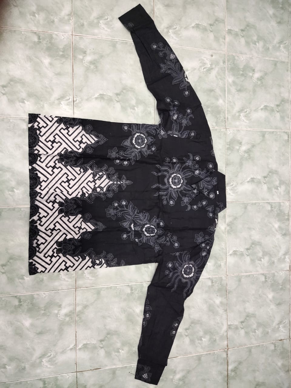Size M L Xl Xxl Kemeja Batik Pria Lengan Panjang Murah