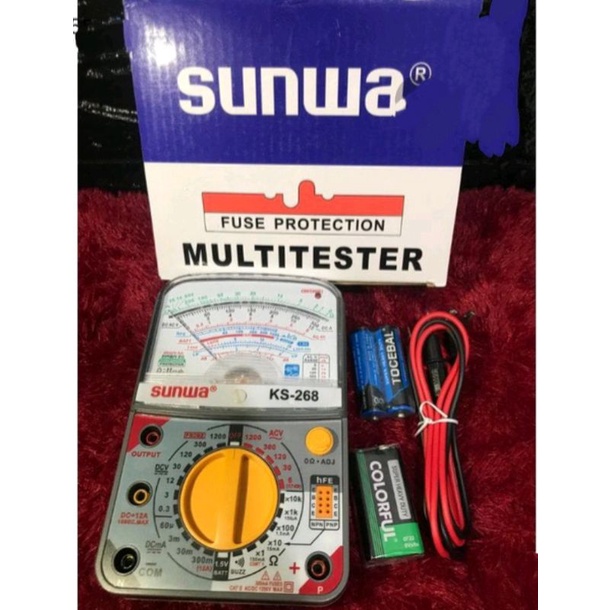 multi Tester Analog Sunwa KS 268 original