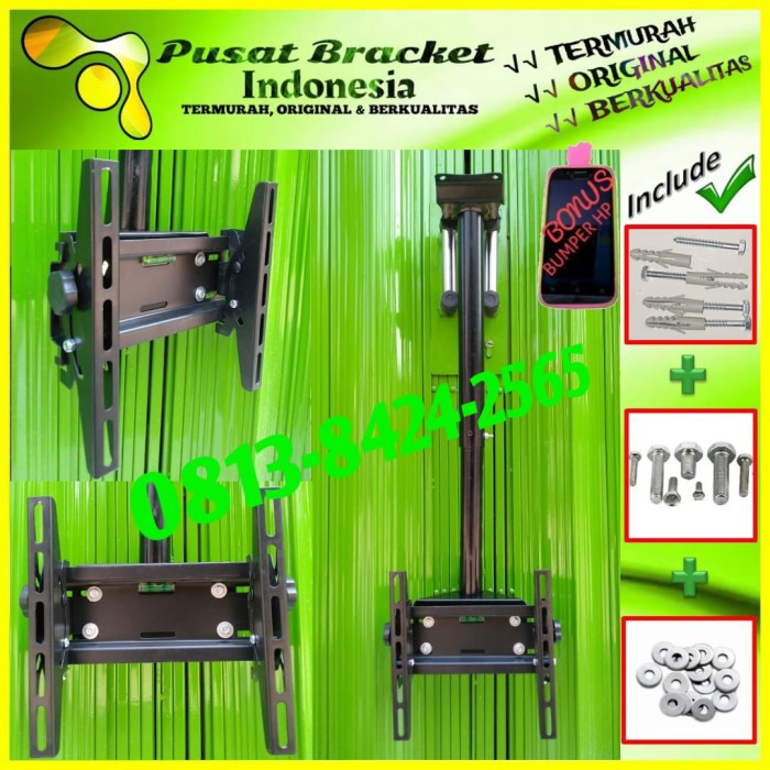 Bracket Tv Gantung 14&quot; s/d 43&quot; kuat dan kokoh | ORIGINAL | IZ.C1-001