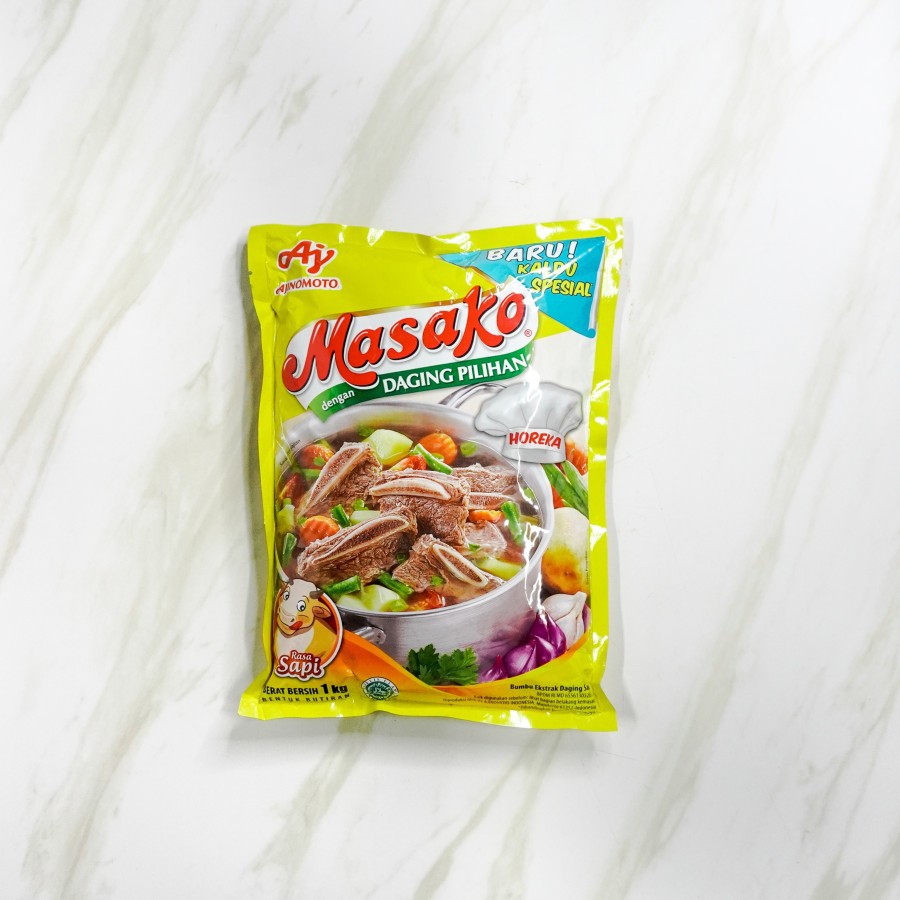 

MASAKO Sapi 1 Kg Penyedap Makanan Ajinomoto Bumbu Kaldu Sapi