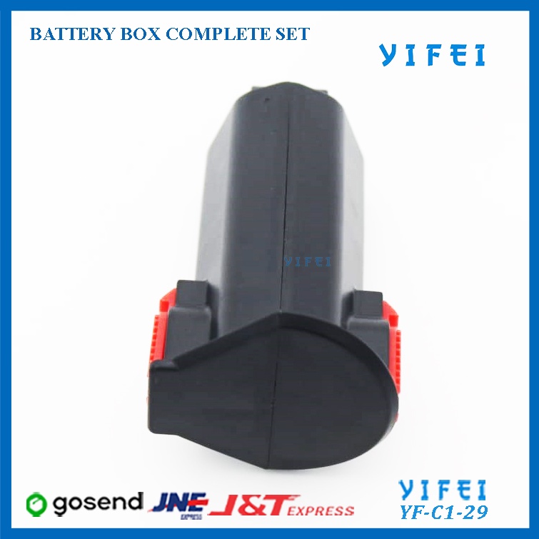 BATTERY BOX COMPLETE SET YIFEI YF-C1-29/BATERAI YJ-C1/YJ-C50