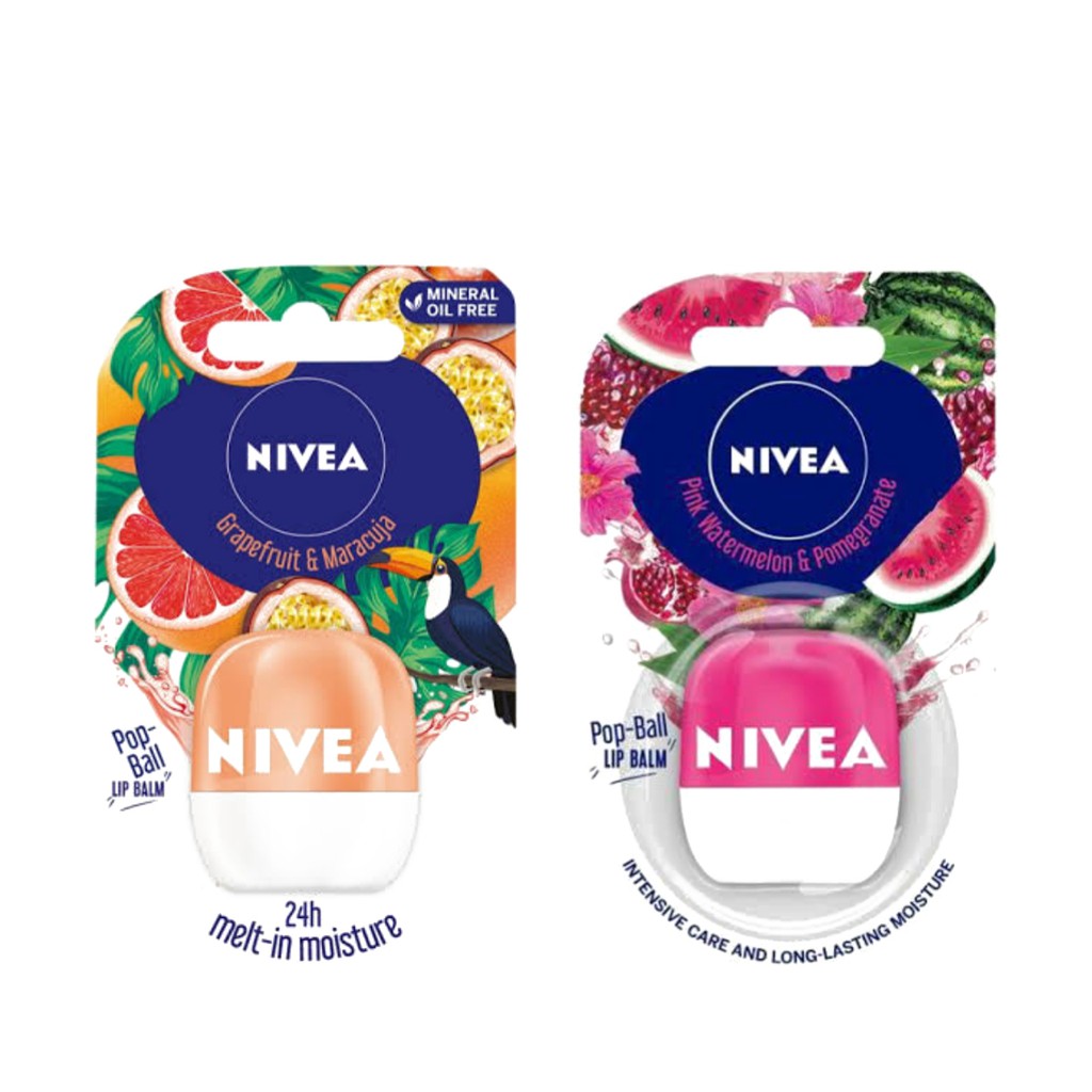 NIVEA Lip Balm Pop Ball 7gr