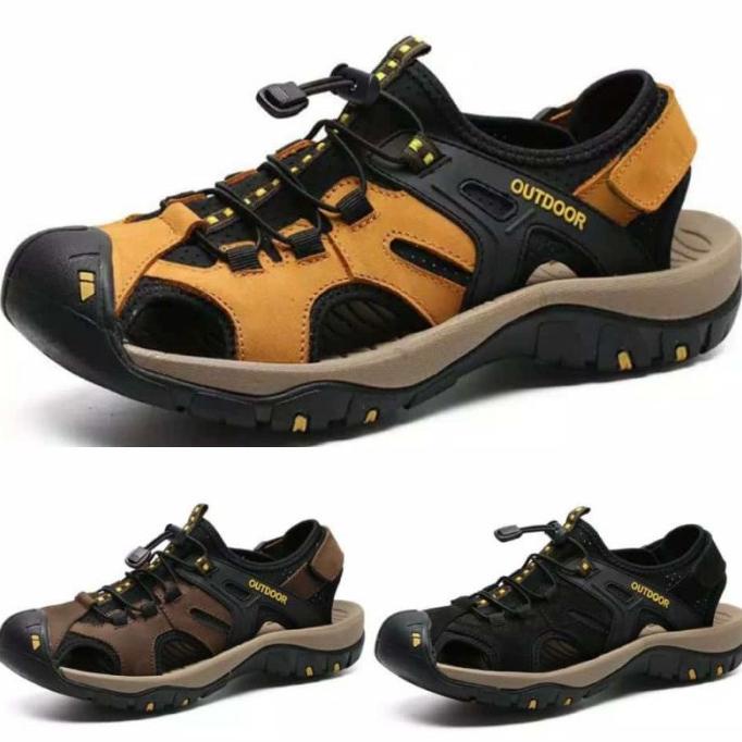 SEPATU SENDAL PRIA MODEL TERBARU SEPATU SANDAL GUNUNG SRF64646E
