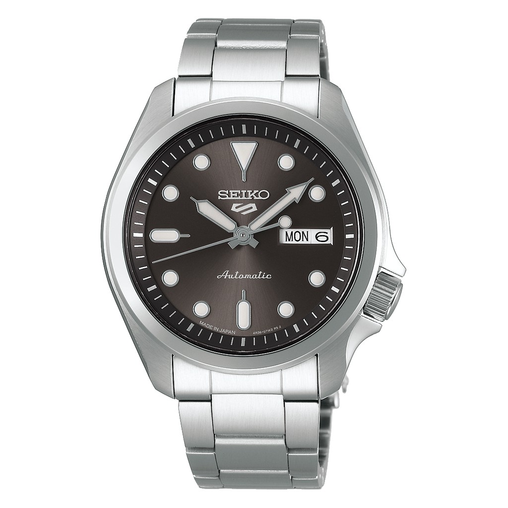 Seiko 5 Sport New Logo SRPE51K1 Jam Tangan Pria Stainless Steel Silver Grey