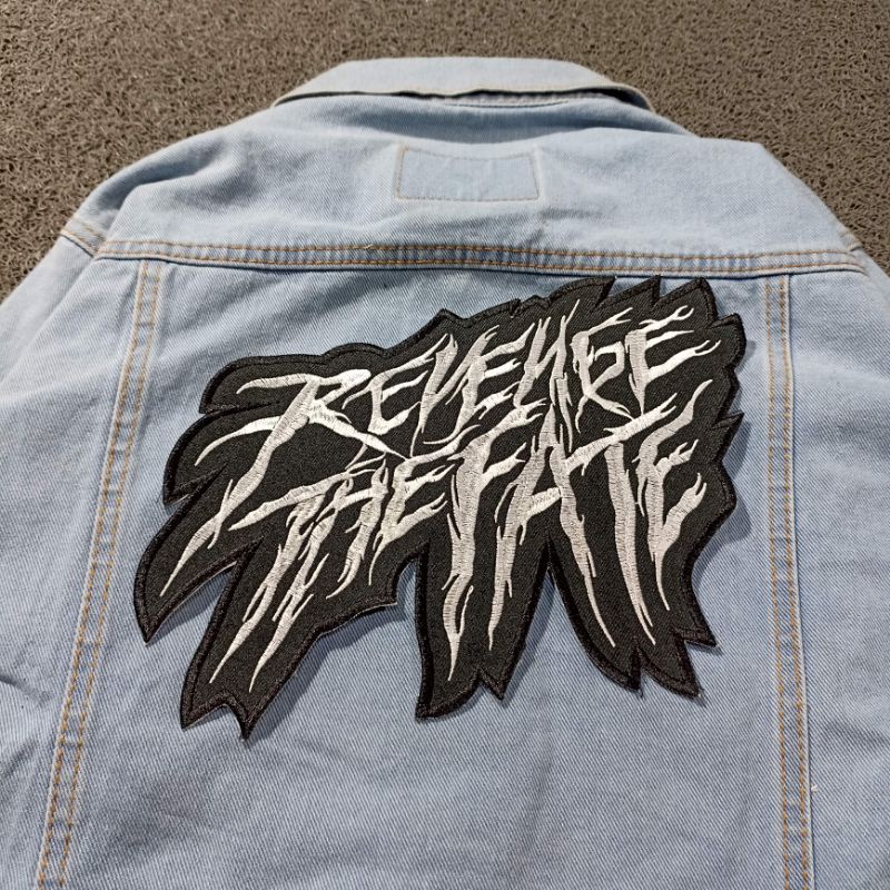 BACKPATCH BORDIR REVENGE THE FATE BEST QIALITY