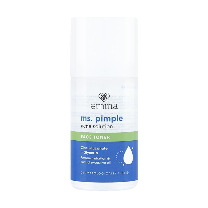 [BPOM} EMINA MS.PIMPLE ACNE SOLUTION FACE TONER 50ML (BPOM)