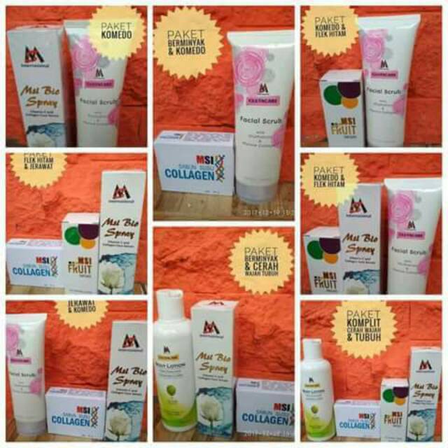 Produk aneka perawatan wajah