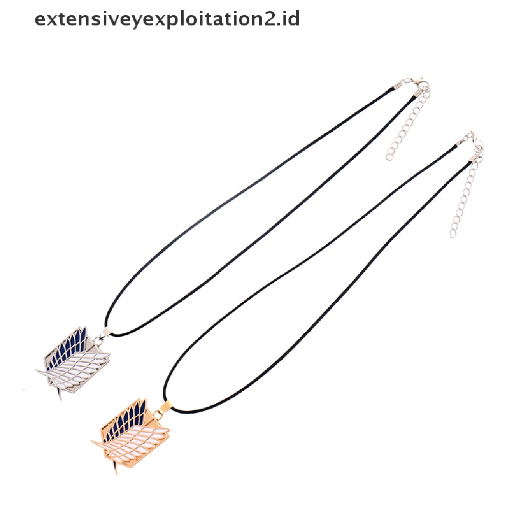 Id Kalung Rantai Liontin Sayap Attack On Titan Liberty Freedom Investigation Corps