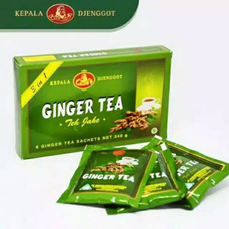 Kepala Djenggot Ginger Tea isi 8's