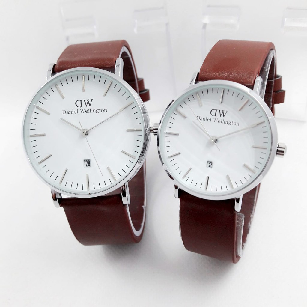 JAM TANGAN COUPLE DW KACA CEMBUNG