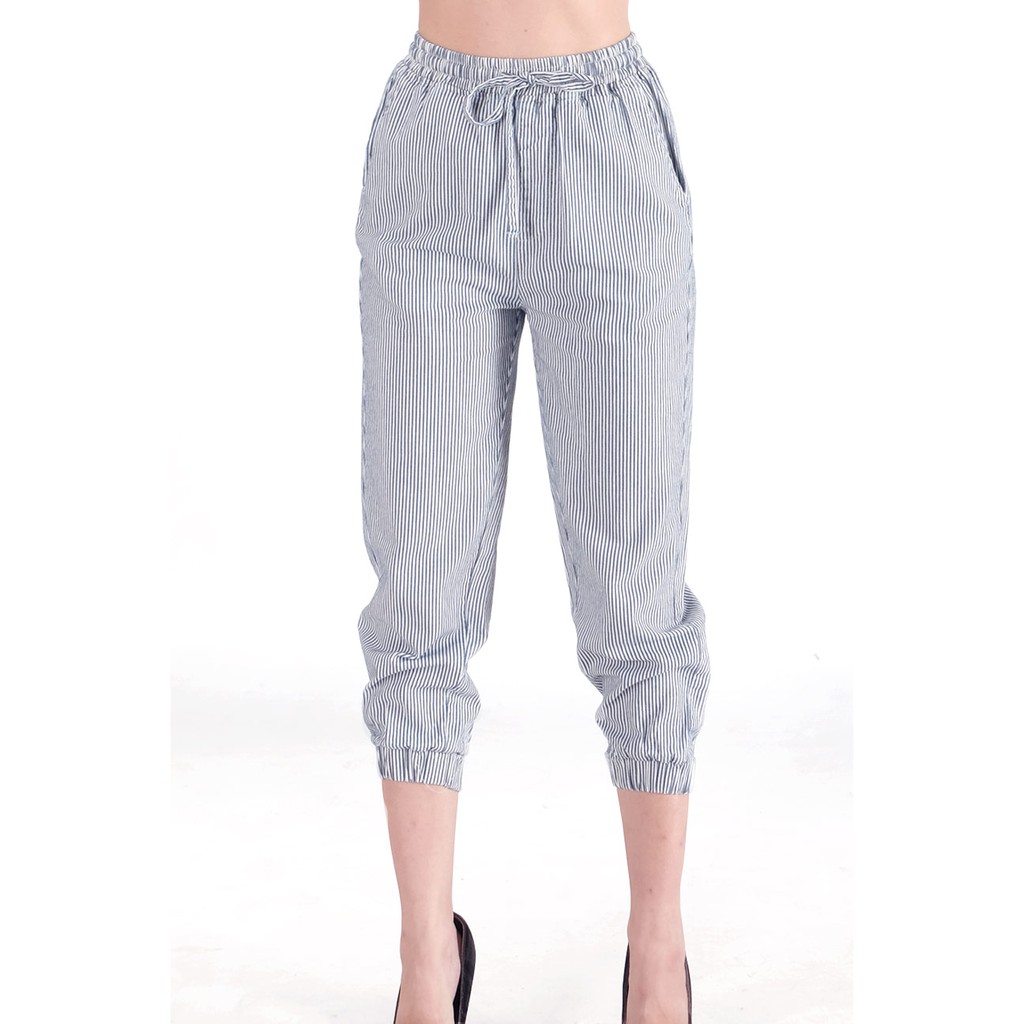 Logo Jeans Celana Jeans Wanita Relly White Navy 43043L2WV