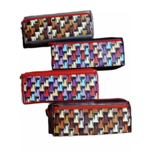 

Hemat Kotak Pensil / Tempat Pensil / Pencil Case Shintoeng Motif Tribal Trendi