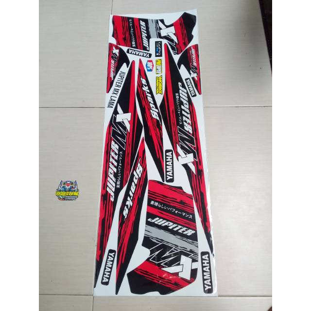 STRIPING/STIKER VARIASI OLD JUPITER MX SPARK GRAFFIS
