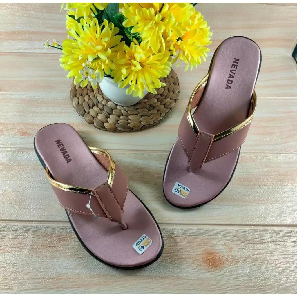 sandal wanita/sendal jepit wanita/sandal nevada terbaru