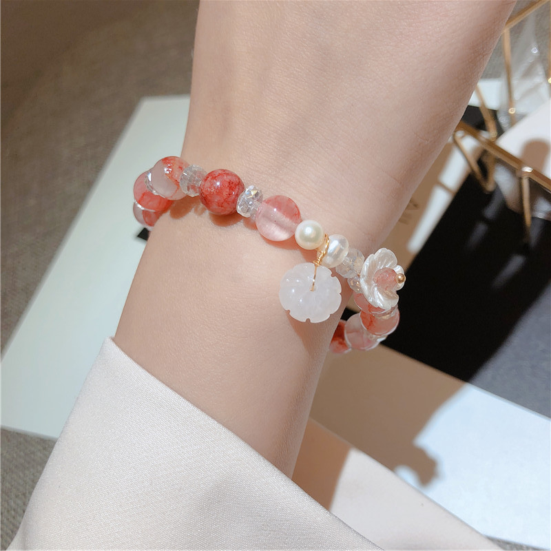 XiaoboACC Korean Fashion Small Fresh Crystal Wealth Bracelet Bangles