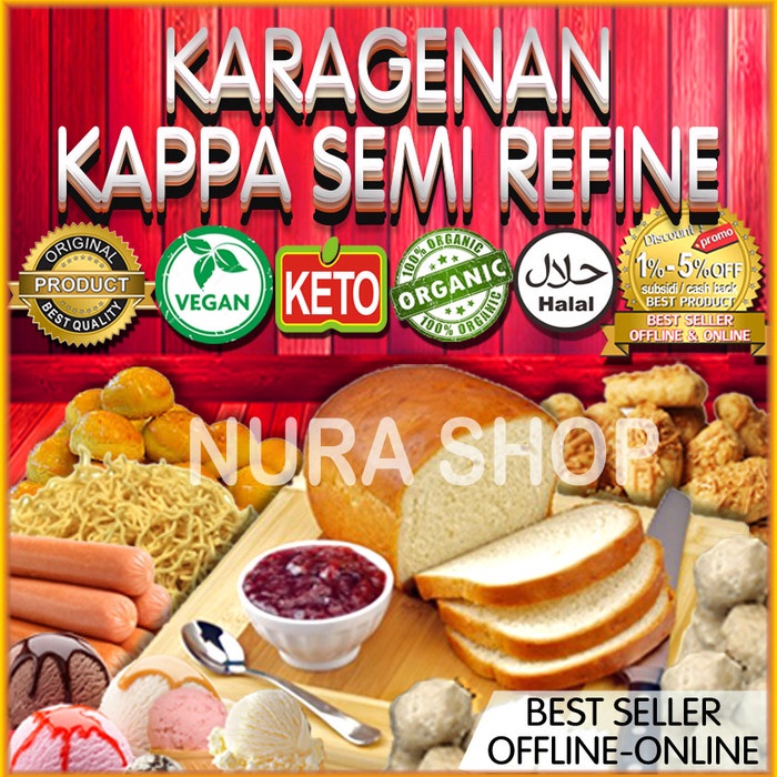

PROMO [COD] Karagenan / Kappa Carrageenan / Pengenyal Premium KRI-02 - 1 kg