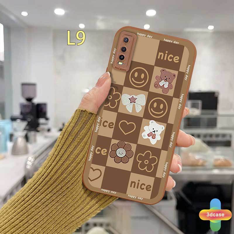 Angel Eyes Soft Case Motif Fashion Chocolate Heart Bear Untuk VIVO Y15S Y15A Y10 Y76S Y76 Y91 Y12S Y12 Y20 Y91C Y21 2021 Y30 Y21S Y20S Y12i  Y30i Y93 Y95 Y15 Y17 Y53 Y50 Y53S Y51 2020 Y51A Y33S Y1S Y11 Y31 Y20i Y91i Y90 Y51S Y12A