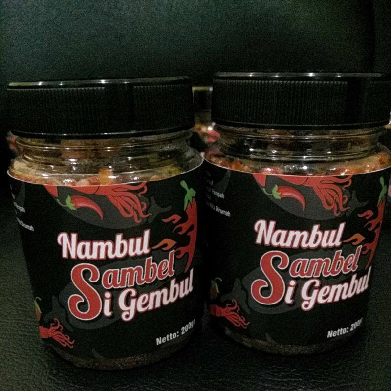 

Nambul Sambel Si Gembul Sambel Terasi Pedas