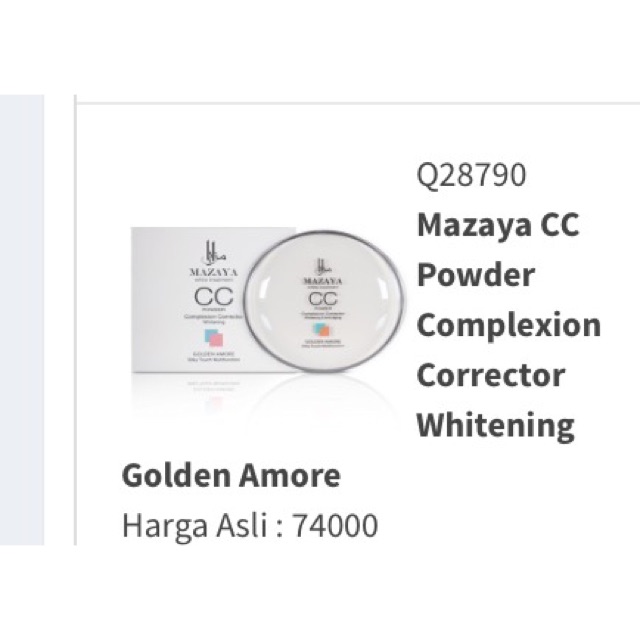 Mazaya cc powder premium