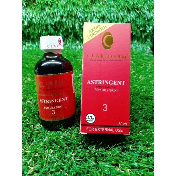 TONER CLARIDERM ASTRINGENT NO 3 MURAH |KUALITAS TERBAIK|