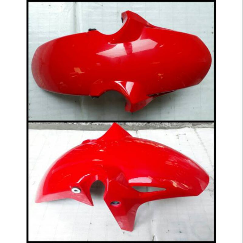 Spakbor Depan Honda CB150R CBR150 R LED Facelift StreetFire Hitam Doff Original AHM K15G K45G- Kondi