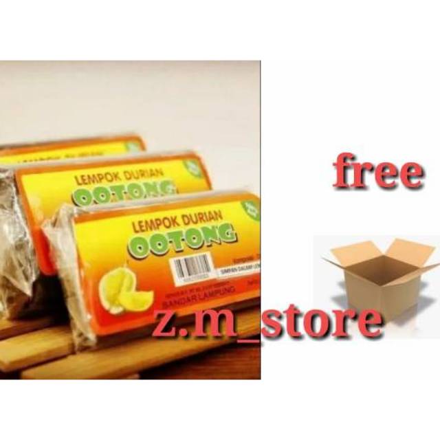 

Lempok durian ootong kecil