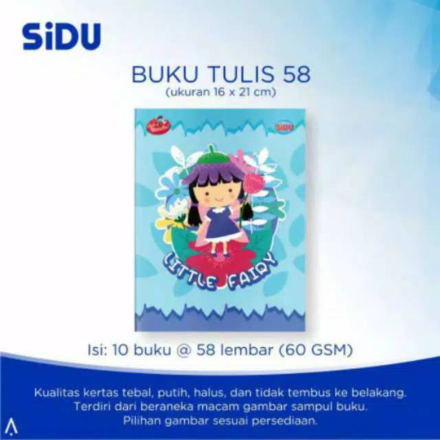 

Buku Tulis Merk SIDU 58 Lembar