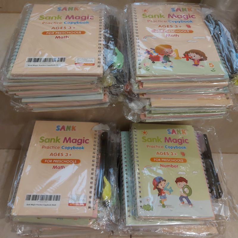 

Paket buku AJAIB (dapat 4 buku) dan pen ajaib