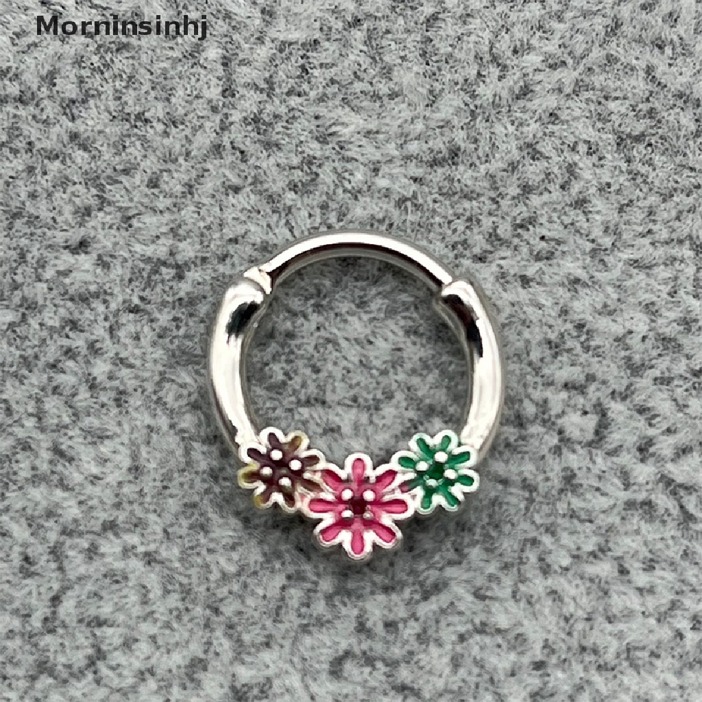 Cincin Tindik Bahan Titanium Steel Untuk Telinga Dan Hidung