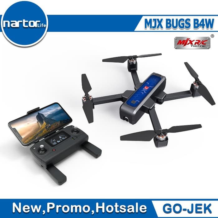 Drone Mjx Bugs 4 W B4W 4W 5G GPS FVP 2K Camera HD FOLLOW ME ANTI SHAKE