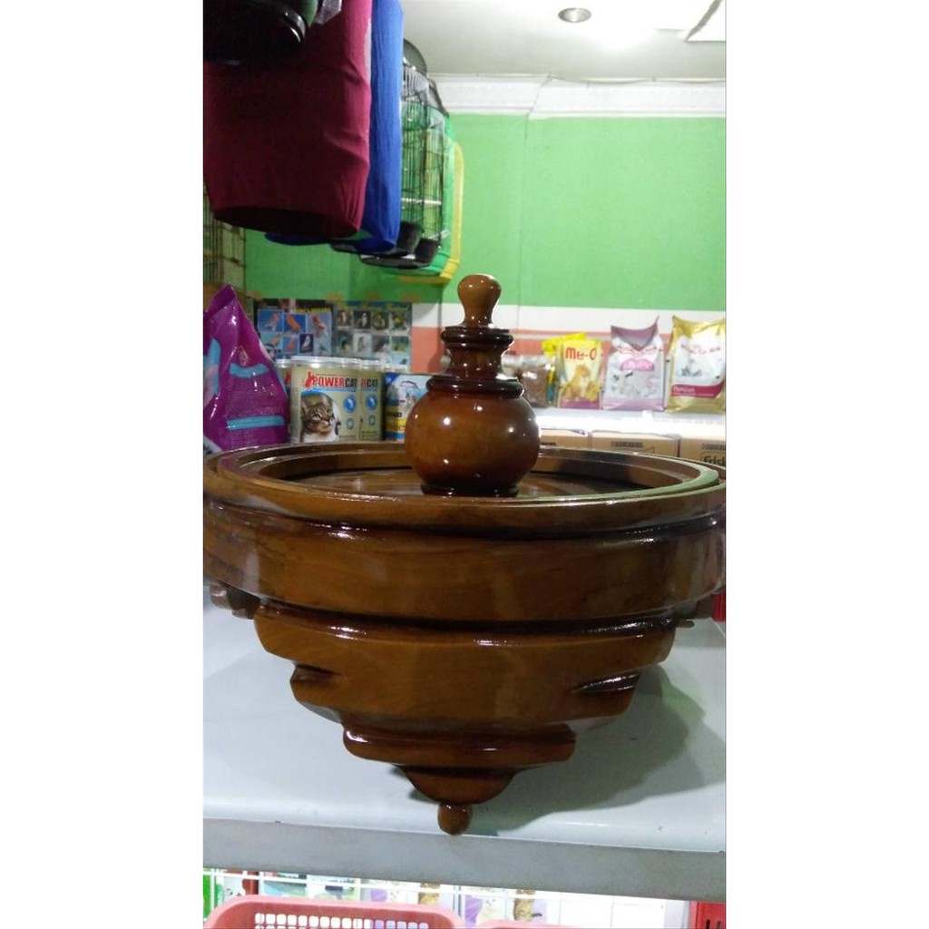 tebok sangkar burung lobet ukir tembus