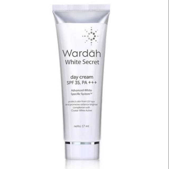 Wardah white secret day cream