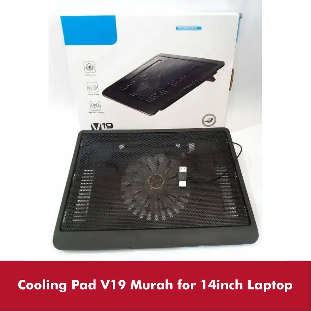 Cooling Pad V19 Murah for 14inch Laptop