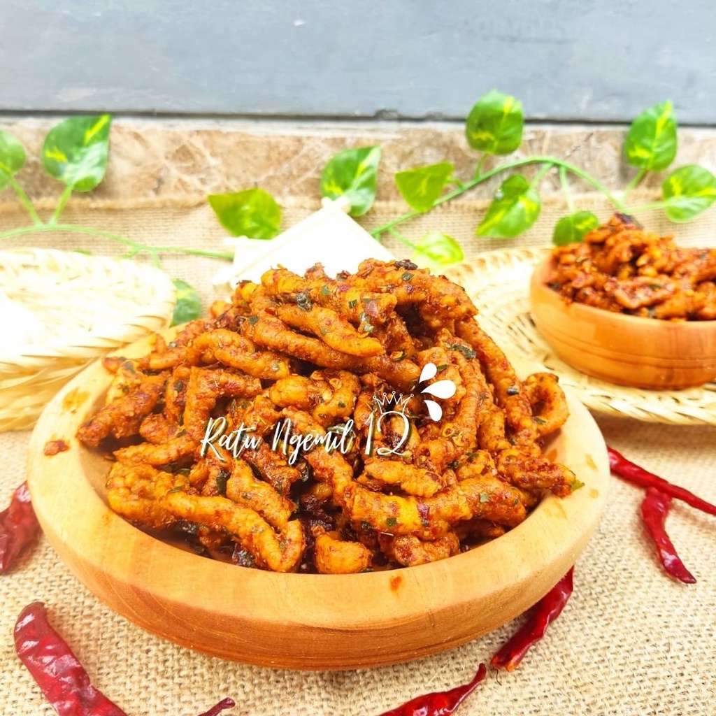 

250gram USUS KRISPY CETAR/USUS DAUN JERUK/USUS KRISPY KRIUK