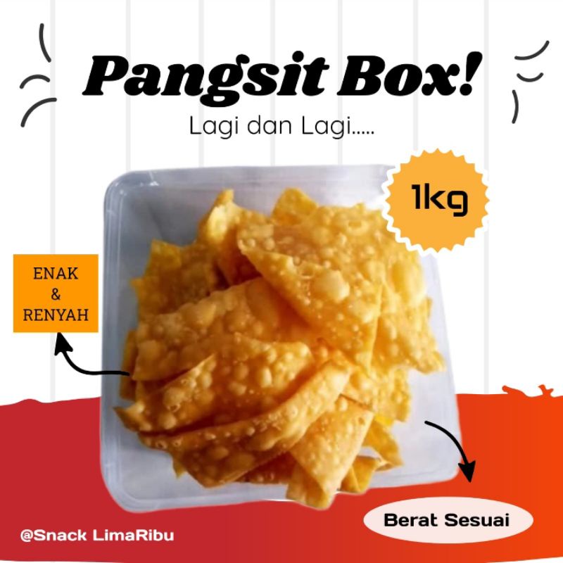 

pangsit curah kiloan u/mie ayam pangsit kering dan mi pangsit kering not basah/pangsit instant 150gr