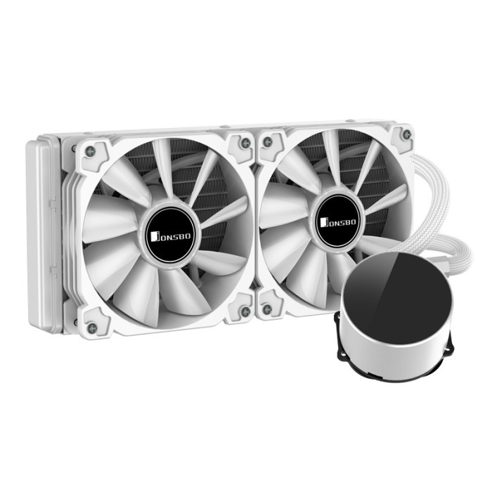 JONSBO TW4-240 ARGB WHITE Shadow Liquid Cooling CPU AIO