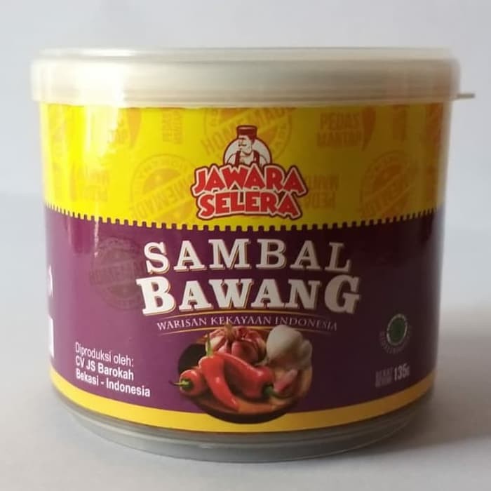 Sambal Bawang JS Jawara Selera - 135Gram