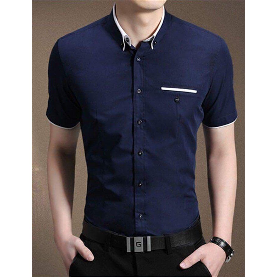 YJ76 Baju Kerja Pria Lengan Panjang Bordir Alat Berat Operator Forklip/Seragam Kerja Safety