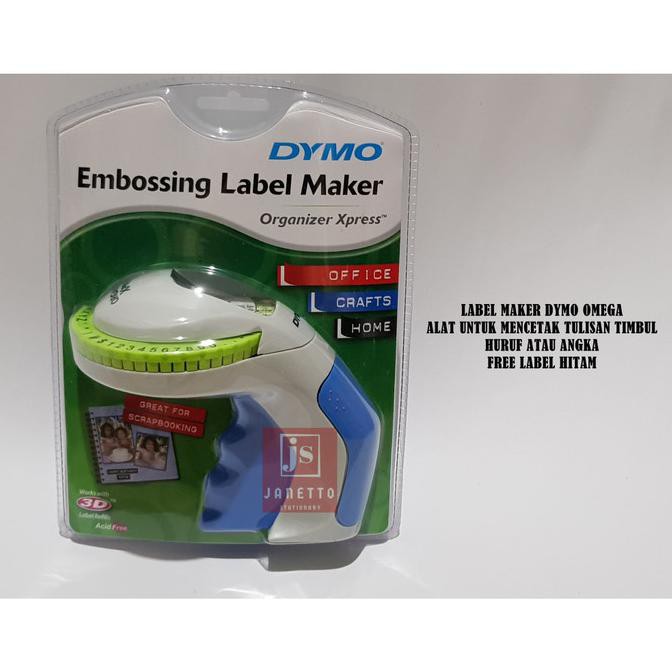 

BARANG BARU DYMO OMEGA EMBOSSING LABEL MAKER