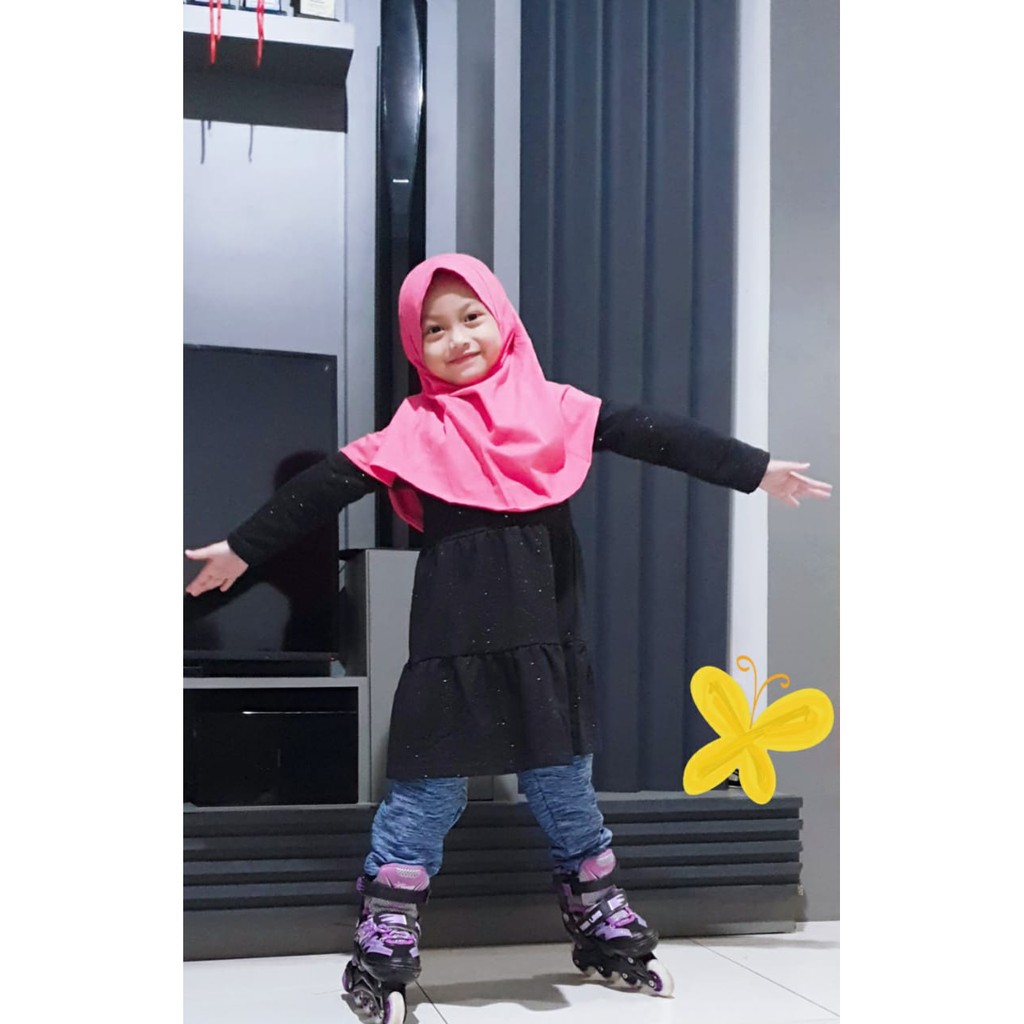 Tunik Basic Afrakids Blink Blink Kode AT001-Hitam, AT002-Navy, AT003-Abu, AT004-Toska, AT005-Dongker